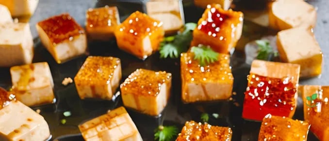 Dadinhos de Tapioca com Geleia de Pimenta