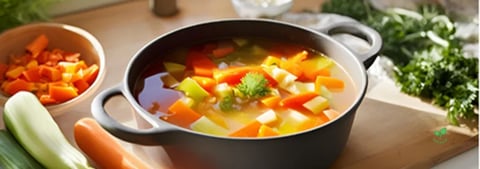 Sopa de Legumes com Especiarias