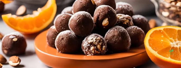 Trufa de Chocolate e Laranja
