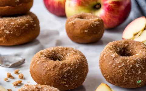 Donuts de Maçã Assado