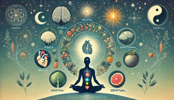 🧠 4 Fontes de Energia: Física, Mental, Emocional e Espiritual